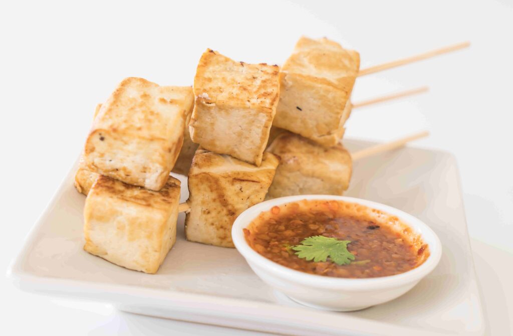 Fried Tofu with sauce