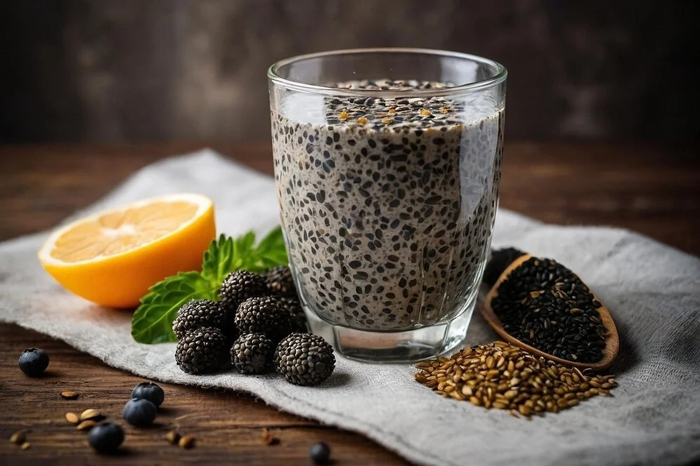 Default cold chia seed drink.